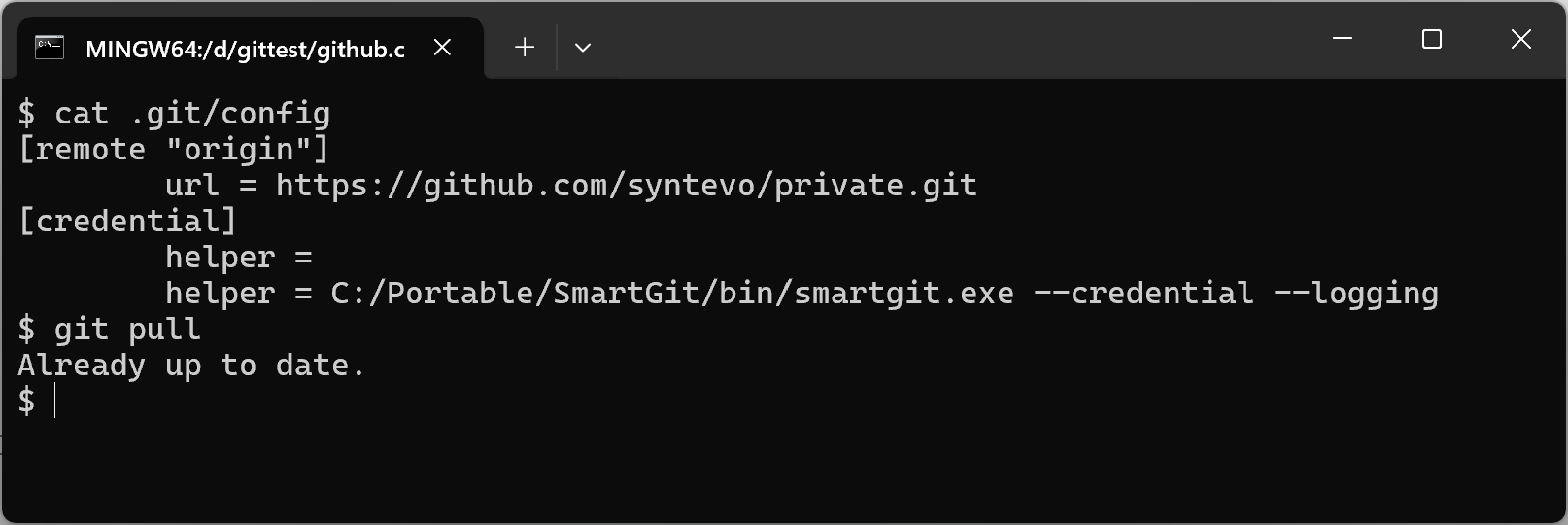 SmartGit can be used as credential helper for Git command line.